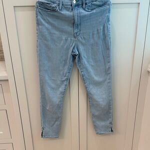 Frame Denim Women's Skinny Jeans in Light Blue